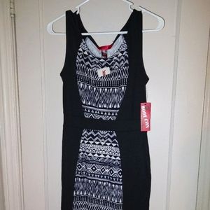 Hot Kiss Black Bodycon Dress